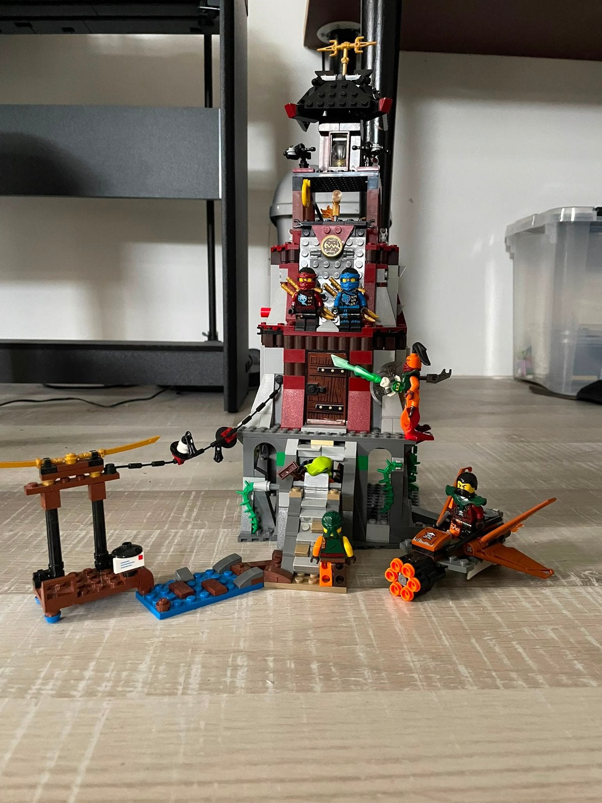 LEGO ninjago set 70594, Gebruikt, Verzenden, Lego, Inclusief minifiguren