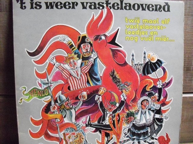 `T Is Weer Vastelaovent (1977) LP, Cd's en Dvd's, Vinyl | Nederlandstalig, LP, Gebruikt, Cabaret of Kleinkunst, Ophalen of Verzenden
