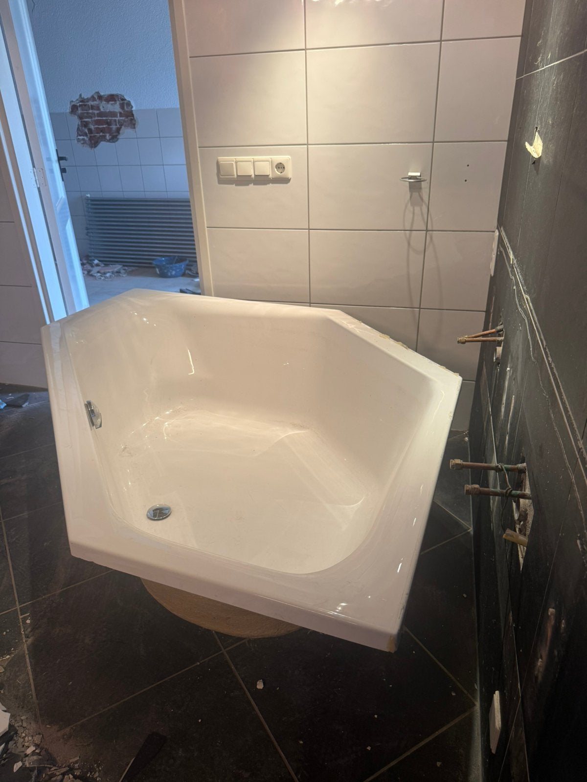 Hoekbad gratis, Ophalen, Gebruikt, Met bad