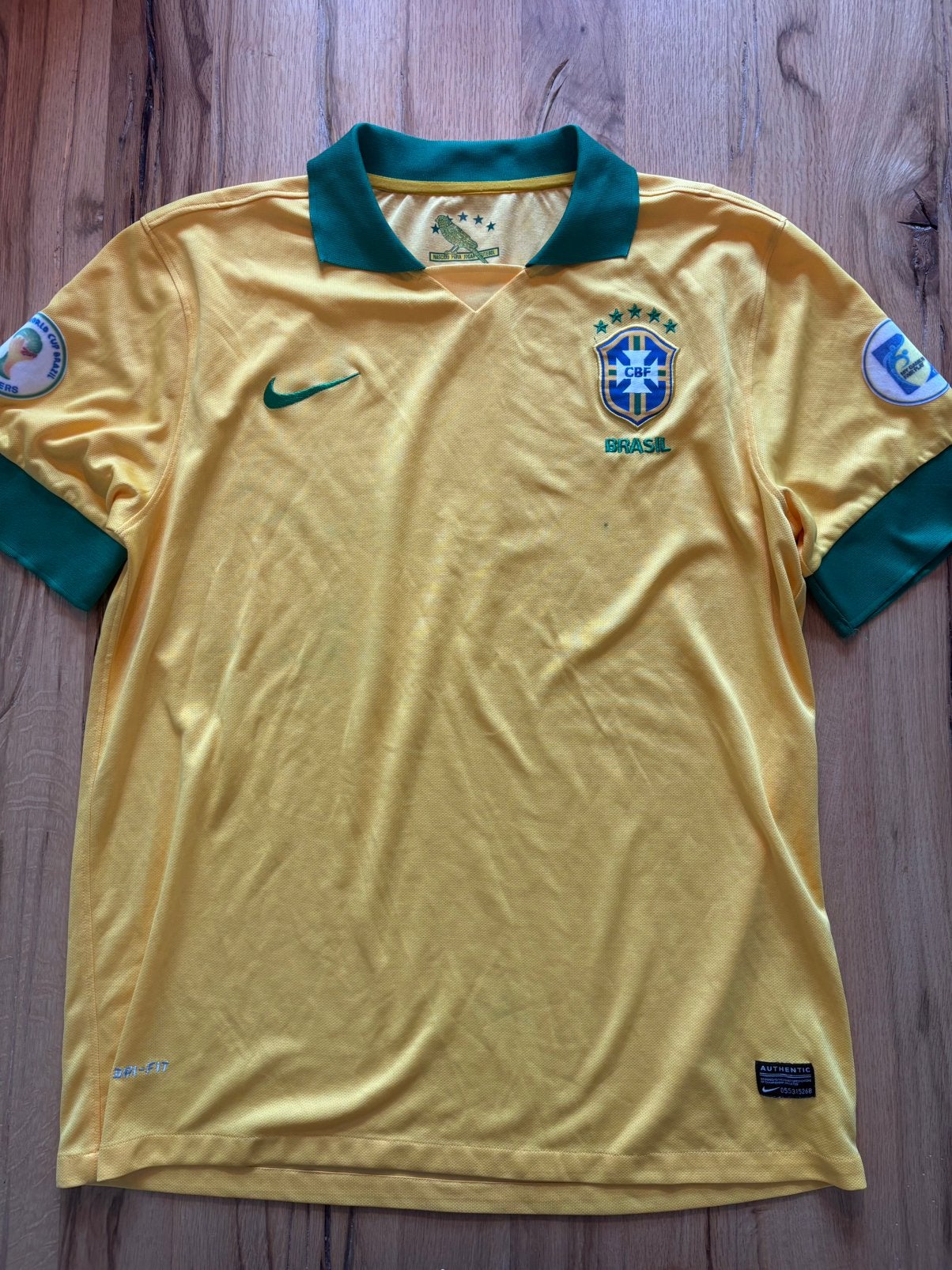 Brasil origineel Nike shirt maat XL, Maat XL, Verzenden, Gebruikt, Shirt