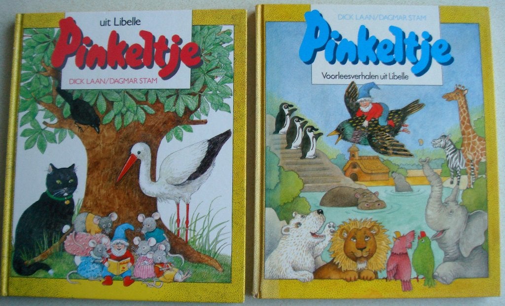 2 boeken Pinkeltje verhalen uit Libelle samen voor € 3,00, Boeken, Ophalen of Verzenden, Gelezen, Sprookjes
