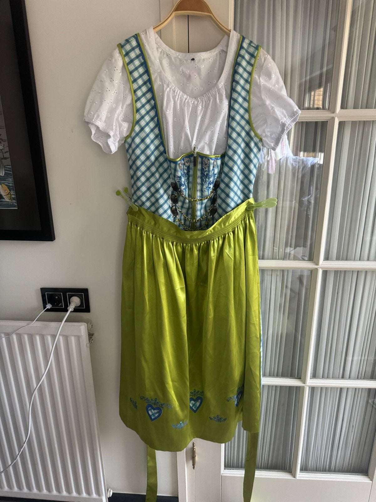 Spieth&Wensky „Oktoberfest Queen“ Dirndl Maat 44 3-delig, Ophalen of Verzenden, Zo goed als nieuw, Maat 42/44 (L)