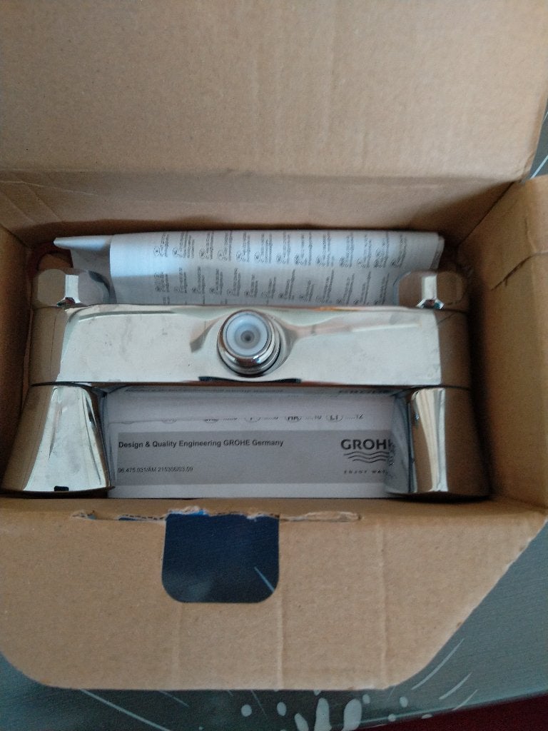 GROHE Costa S douchekraan 15cm hartafstand chroom €40,-, Ophalen of Verzenden, Nieuw, Chroom, Kraan