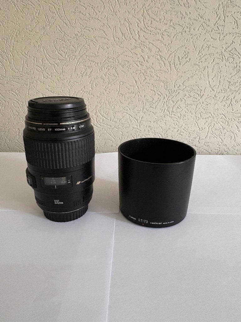 Canon EF 100mm f/2.8 Macro USM, Audio, Tv en Foto, Fotografie | Lenzen en Objectieven, Ophalen of Verzenden, Zo goed als nieuw