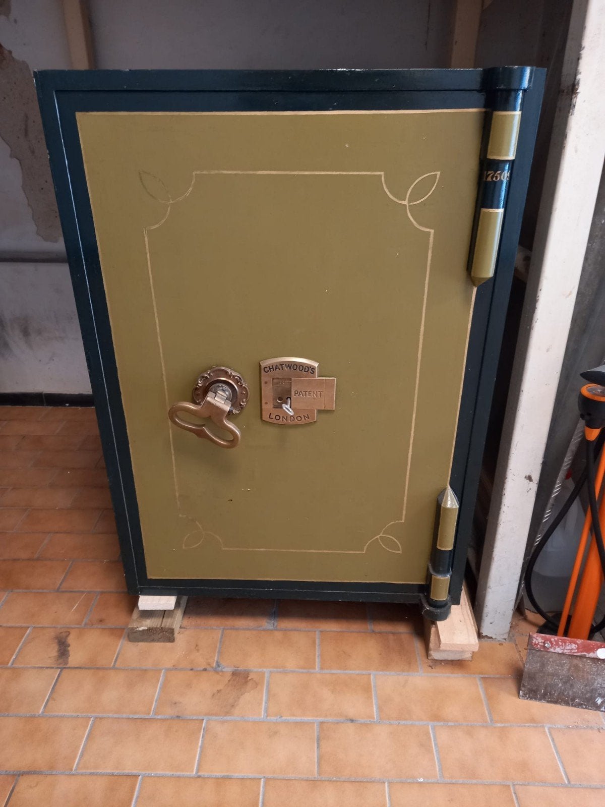 Authentieke kluis., Ophalen, Gebruikt, Brandkast