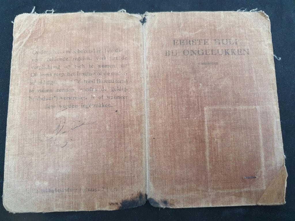 Historisch document WO 2 Leeuwarden zoldervondst, Verzamelen, Ophalen of Verzenden, Nederland