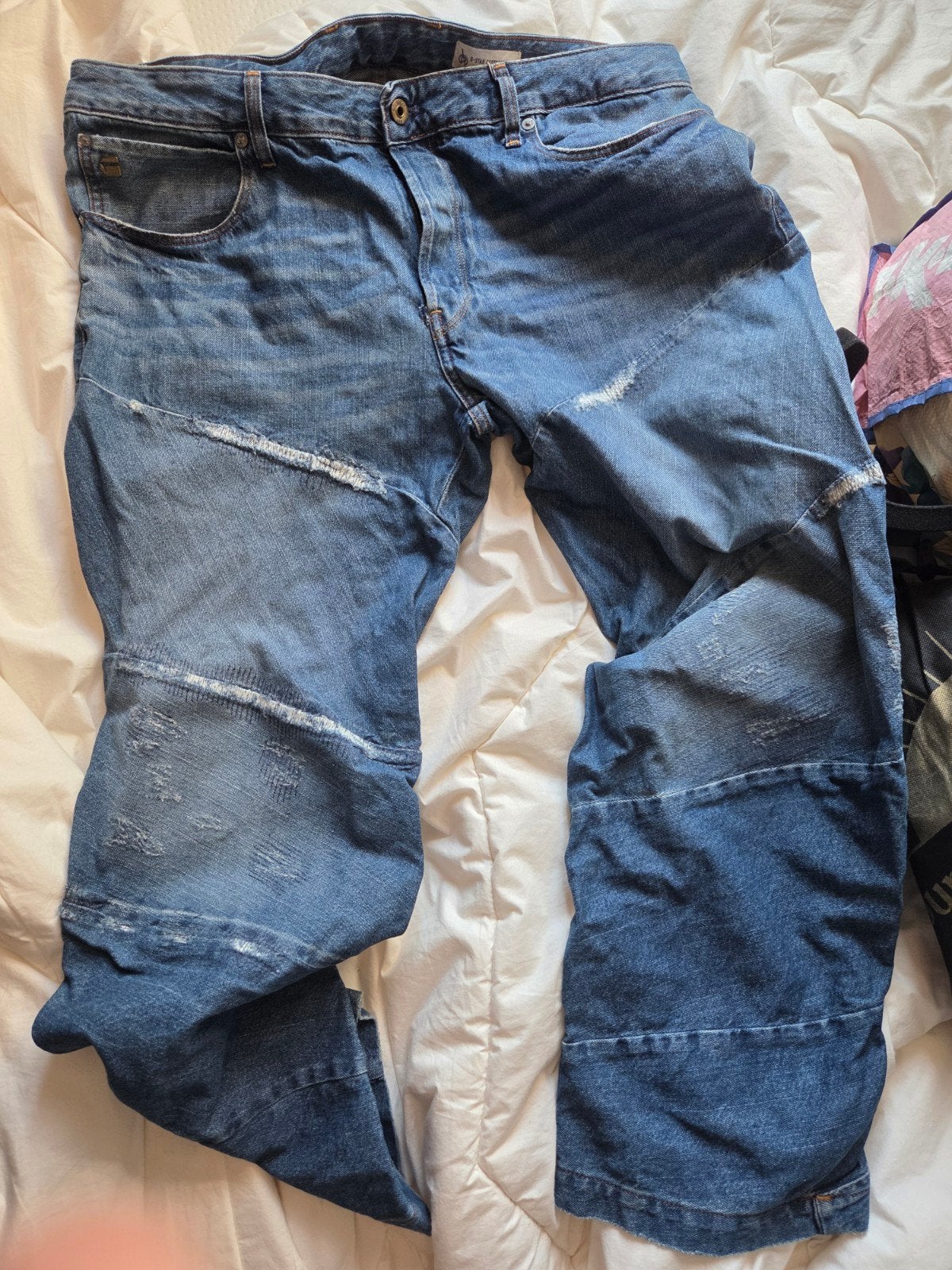 G-Star RAW 3D Tapered Jeans - Zo goed als nieuw, Kleding | Heren, W36 - W38 (confectie 52/54), Blauw, Ophalen of Verzenden, Zo goed als nieuw