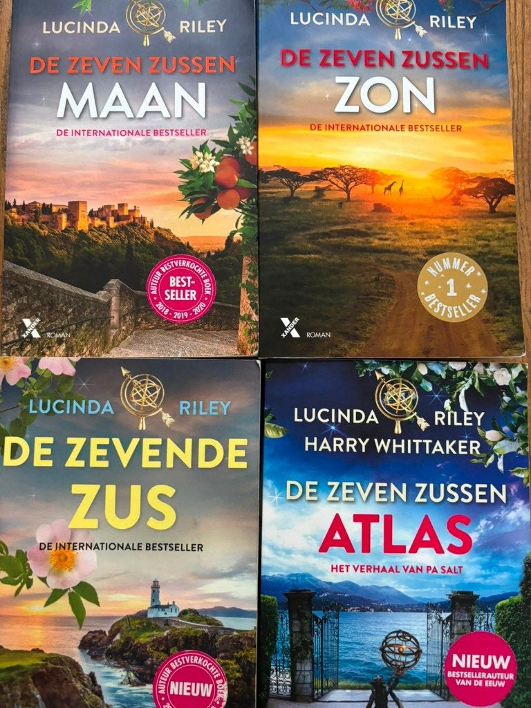 De zeven zussen - complete serie, Boeken, Ophalen of Verzenden, Gelezen, Lucinda Riley
