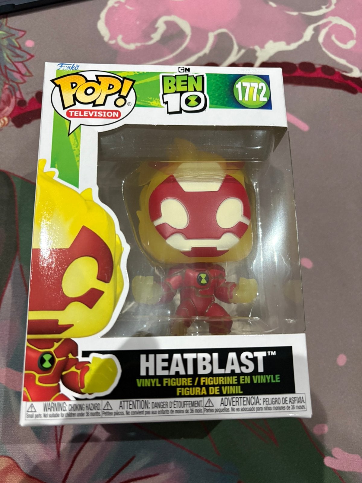 Funko Pop! Television Ben 10 #1772 – Heatblast, Funko Europe, Supportmea@funko.com, Ophalen of Verzenden, Zo goed als nieuw