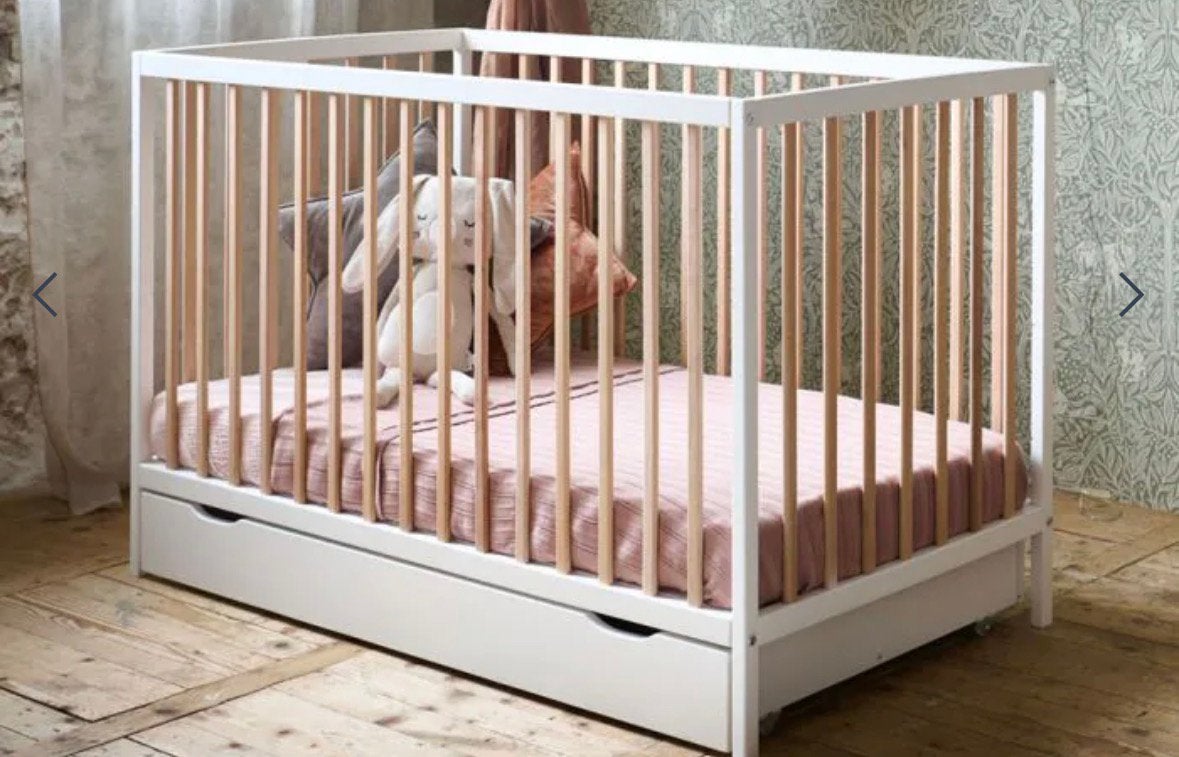 Ledikant / Kinderbed 0-4 jaar, Zo goed als nieuw, Minder dan 140 cm, Minder dan 70 cm, Ophalen