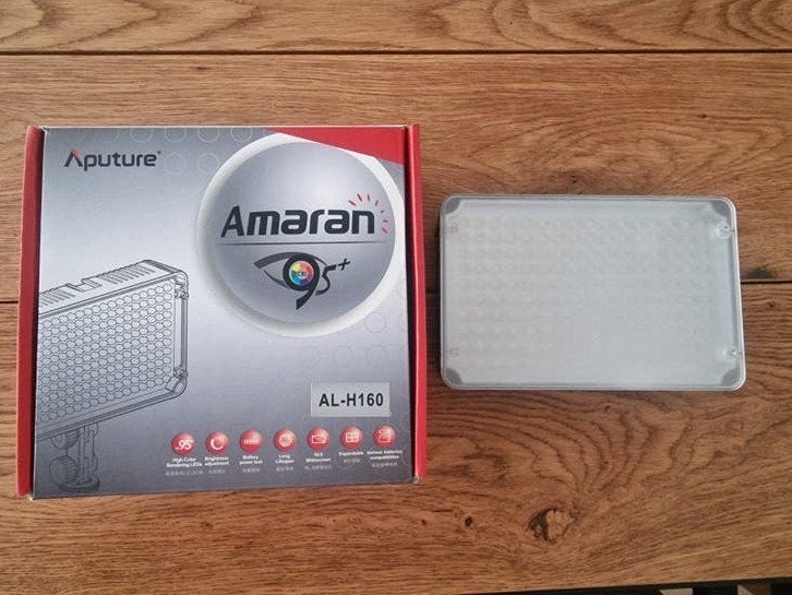 Aputure Amaran AL-H160 LED Videolampen (CRI 95+), Aputure, Belichting, Ophalen of Verzenden, Zo goed als nieuw