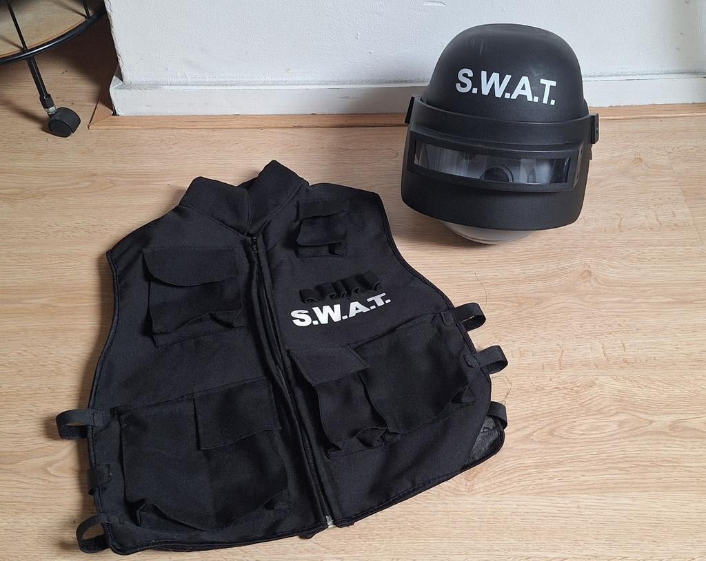 Verkleedsetje S.W.A.T, Ophalen, 122 t/m 128, Jongen of Meisje