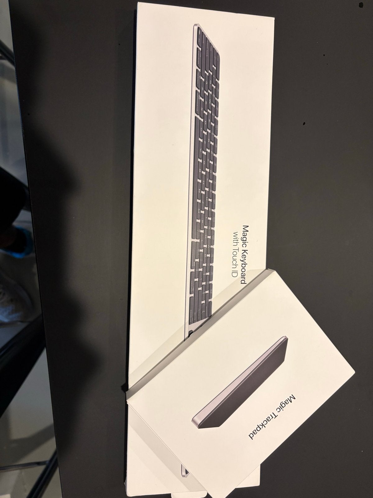 Apple Magic Keyboard (numeriek + Touch ID) en Magic Trackpad, Computers en Software, Toetsenborden, Toetsenbord en muis-set, Nieuw