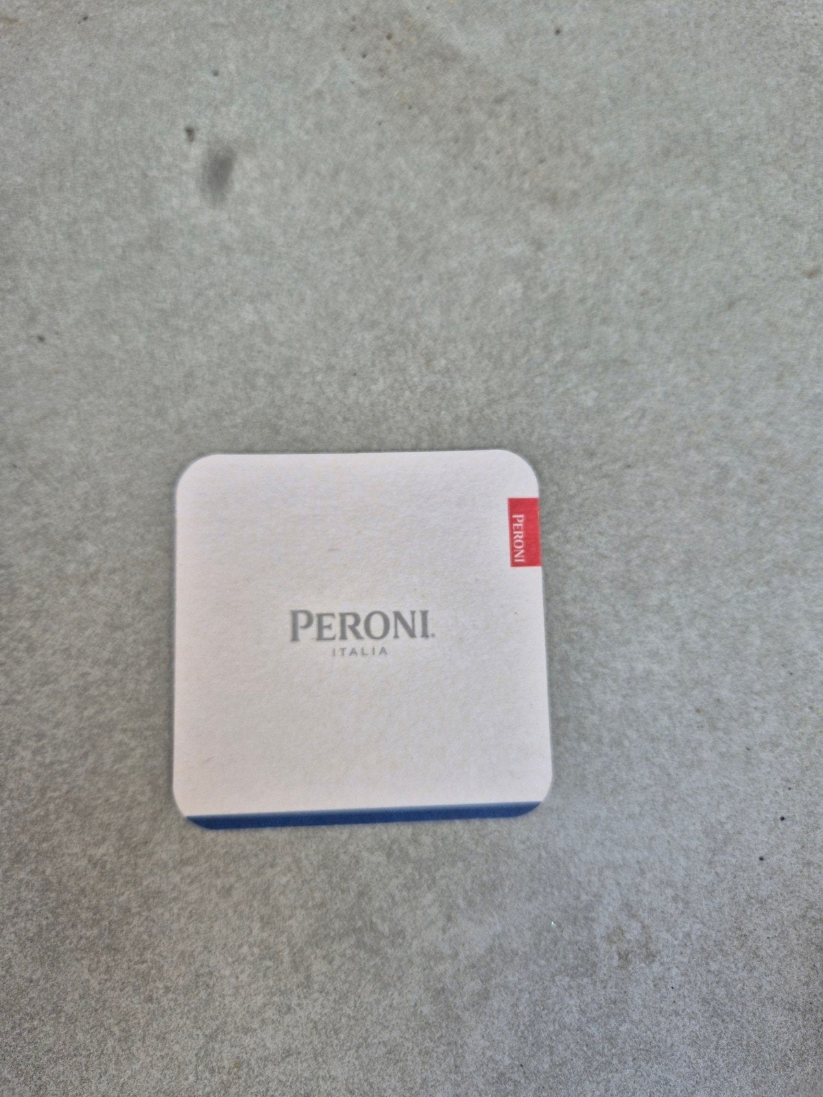 Peroni bierviltje, Ophalen of Verzenden, Viltje(s), Overige merken