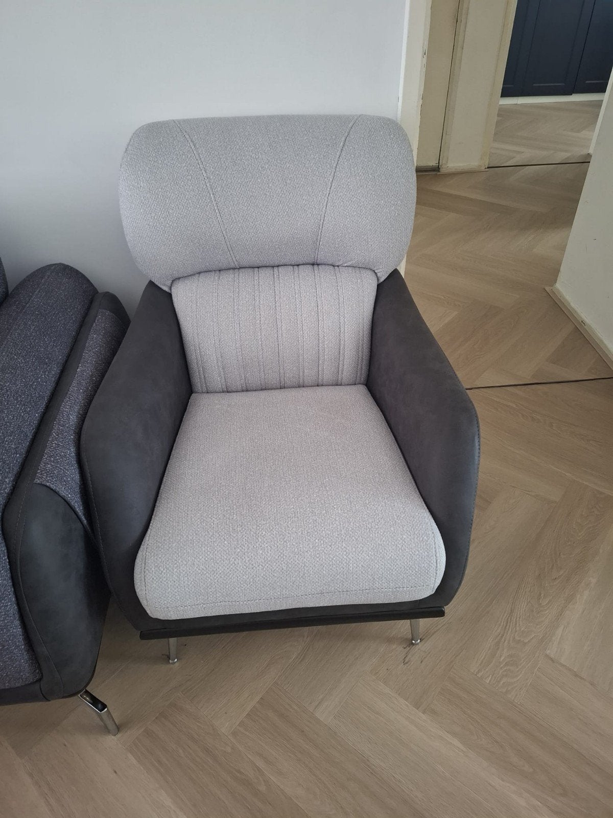 2 sofas zo goed als nieuw, Ophalen, Zo goed als nieuw, Eenpersoons, Minder dan 150 cm