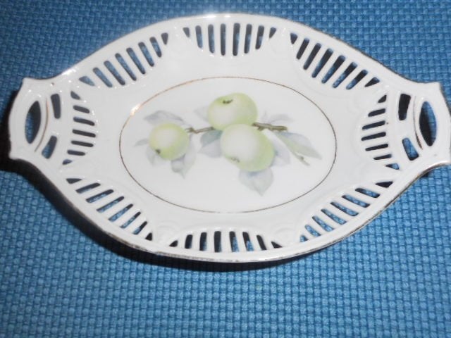 Schumann Bavaria Porseleinen Schaal met Appels Decor, Ophalen of Verzenden