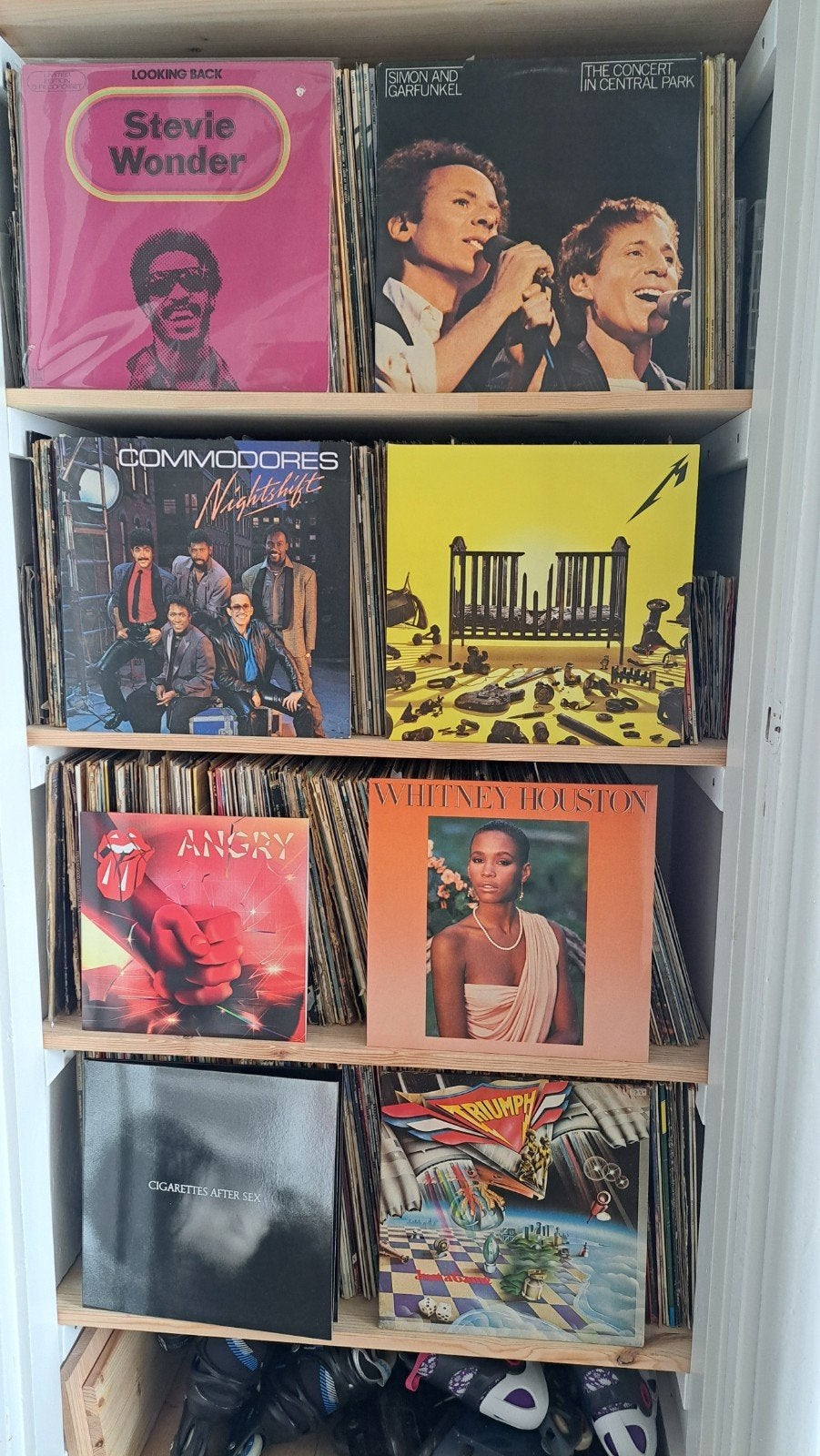 Grote collectie van meer dan 800 LP's, Cd's en Dvd's, LP, Gebruikt, Pop, Ophalen of Verzenden