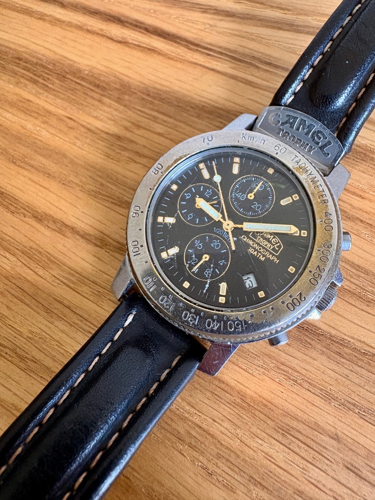 Camel Trophy Adventure Watches Chronograaf Herenhorloge, Overige merken, Staal, Polshorloge, Ophalen of Verzenden