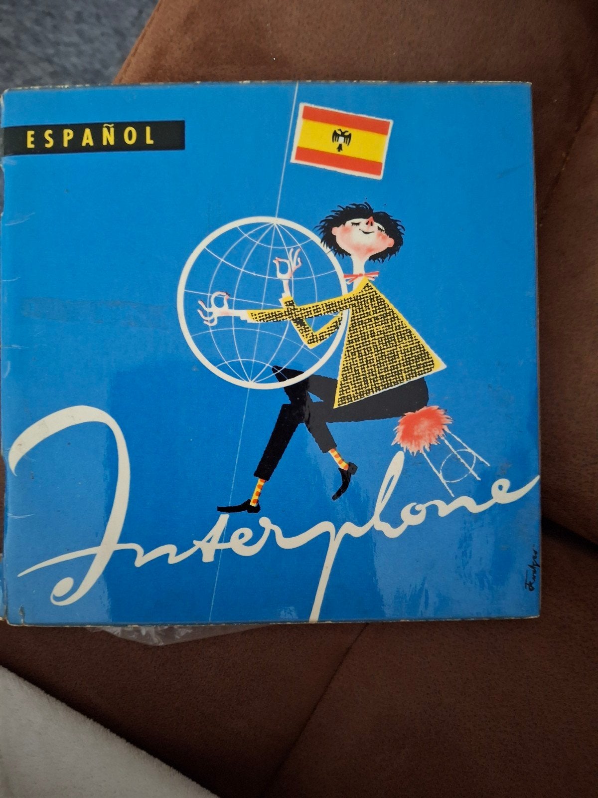Interphone Spaans Taalcursus - Vintage Leermateriaal, Non-fictie, Spaans, Ophalen, Onbekend