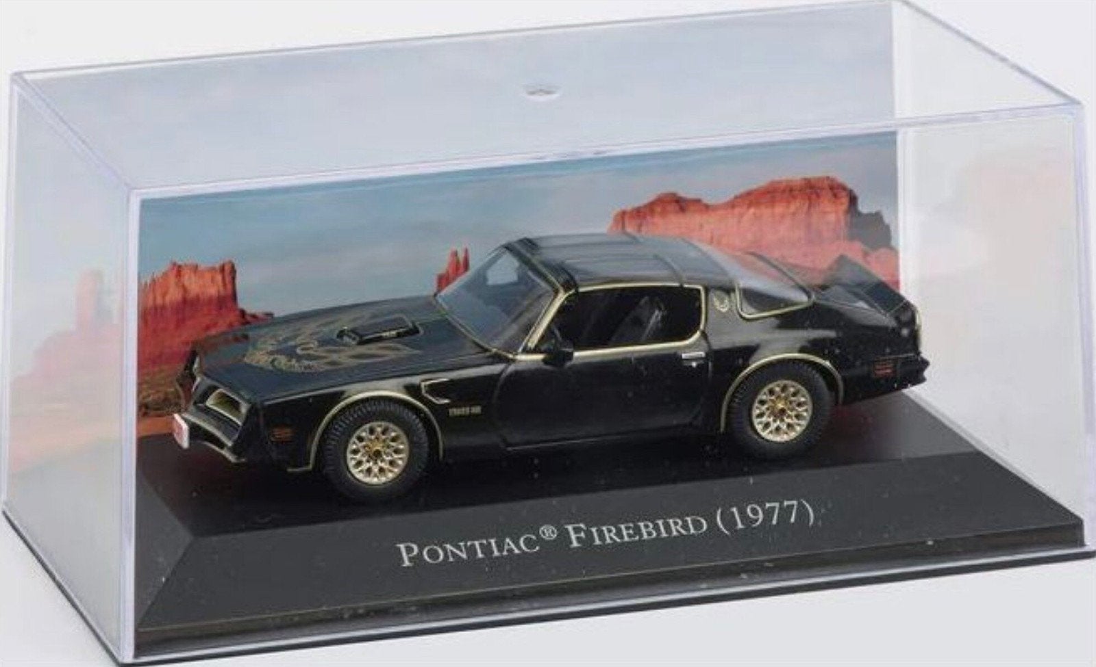 Pontiac Firebird Trans AM 1977 Schaal 1:43, Hobby en Vrije tijd, Overige merken, Atlas, Auto, Atlas