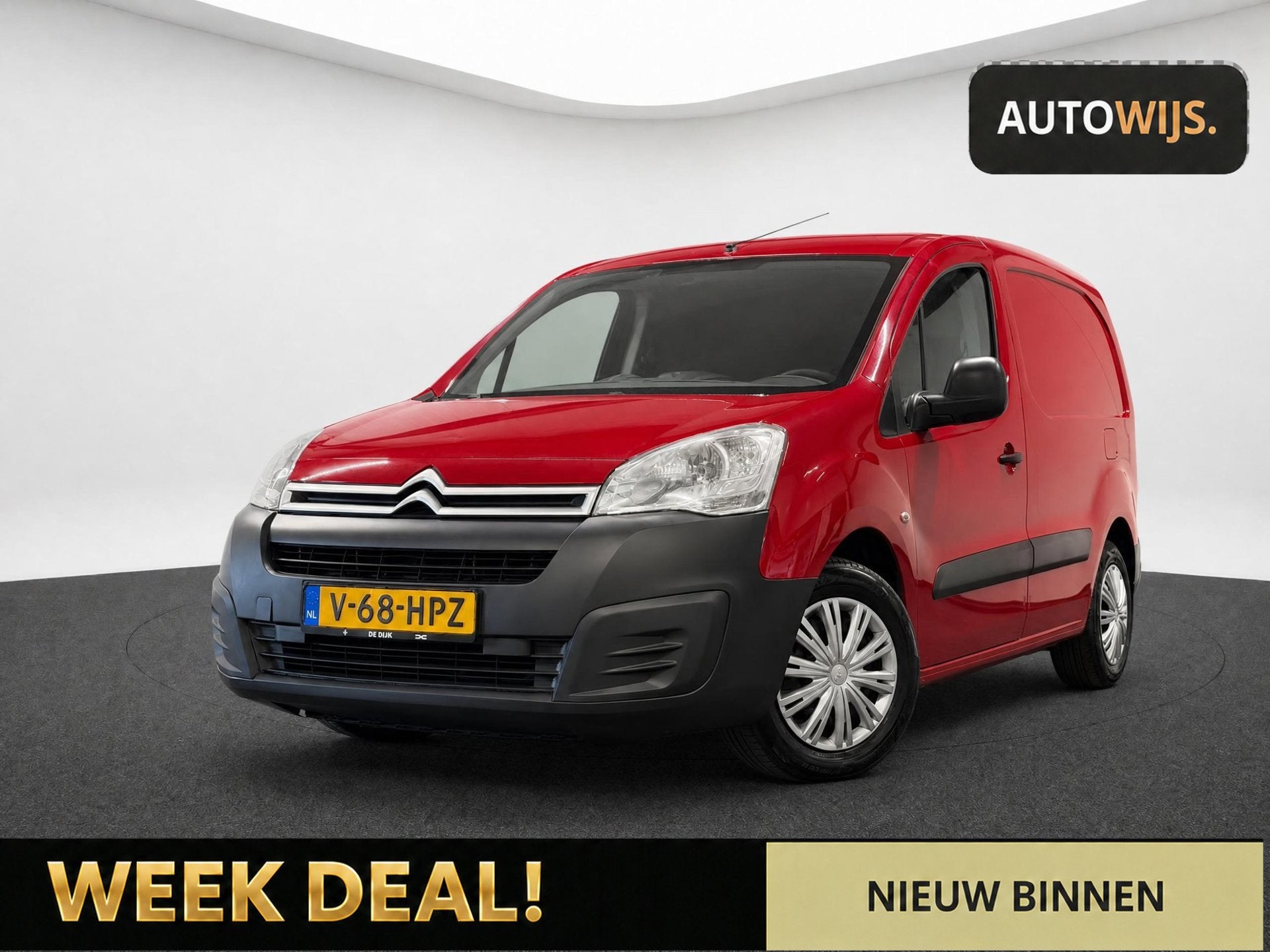 Citroen BERLINGO 1.6 e-HDI 700 Club Economy|AUT|TREKHAAK|MAR, Euro 5, Stof, Gebruikt, 4 cilinders