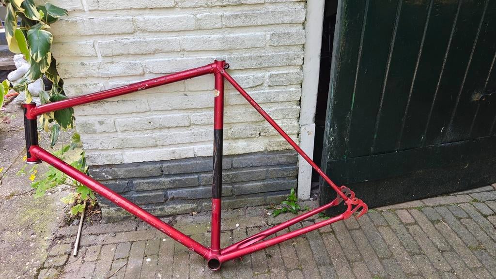 Gazelle old frame and fork, Fietsen en Brommers, Ophalen, Gebruikt, Staal, 57 tot 61 cm
