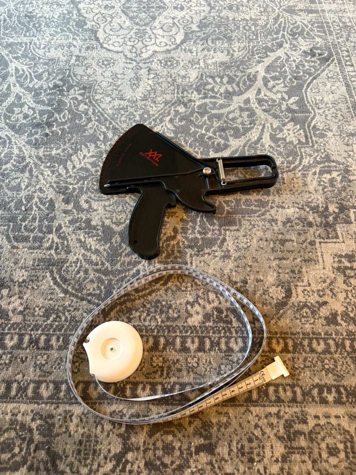 Huidplooimeter + omtrekmeter, Ophalen of Verzenden, Gebruikt