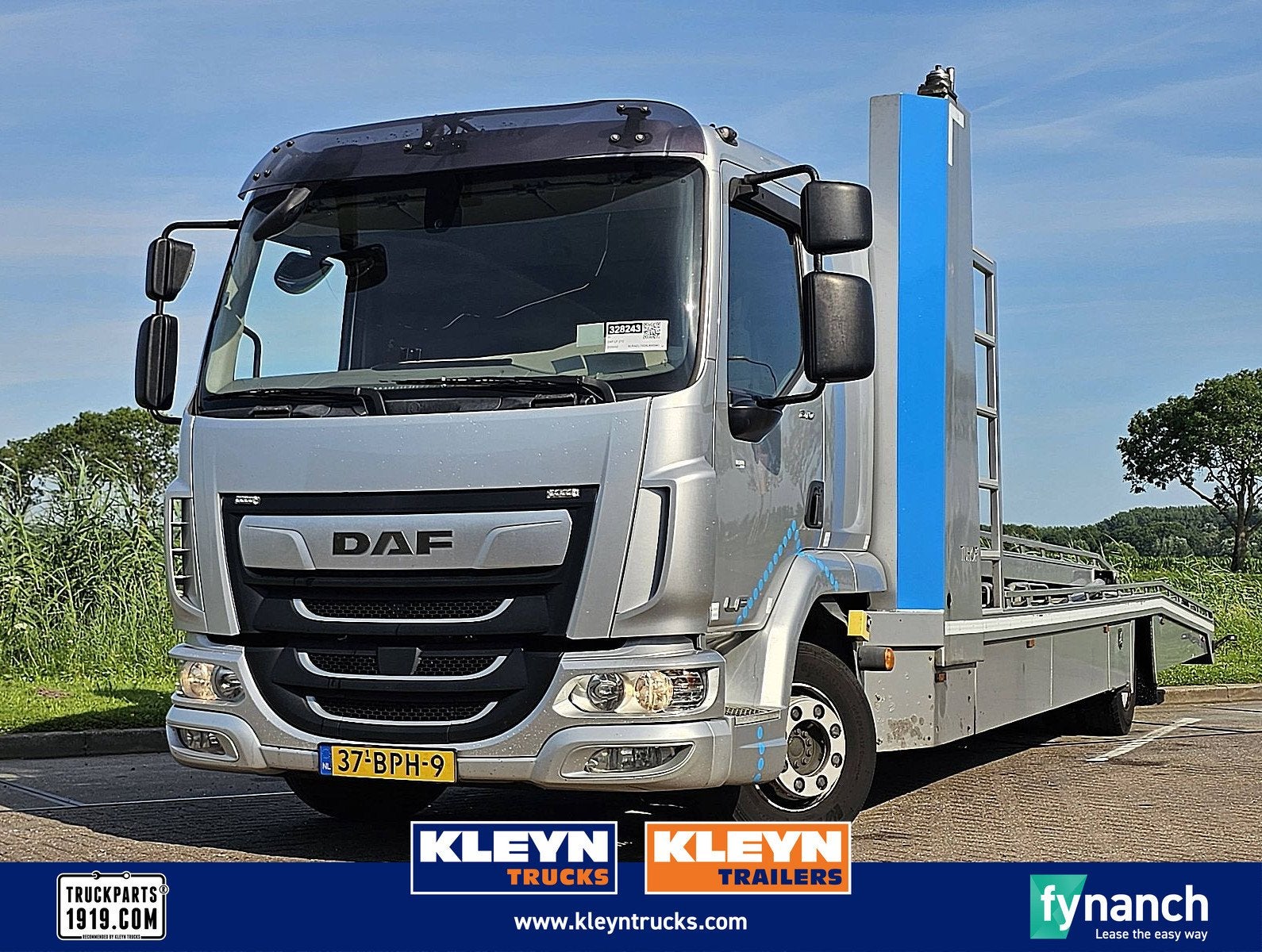 DAF LF 210 11.9t tijhof 3 cars, Automaat, Euro 6, Origineel Nederlands, Bedrijf