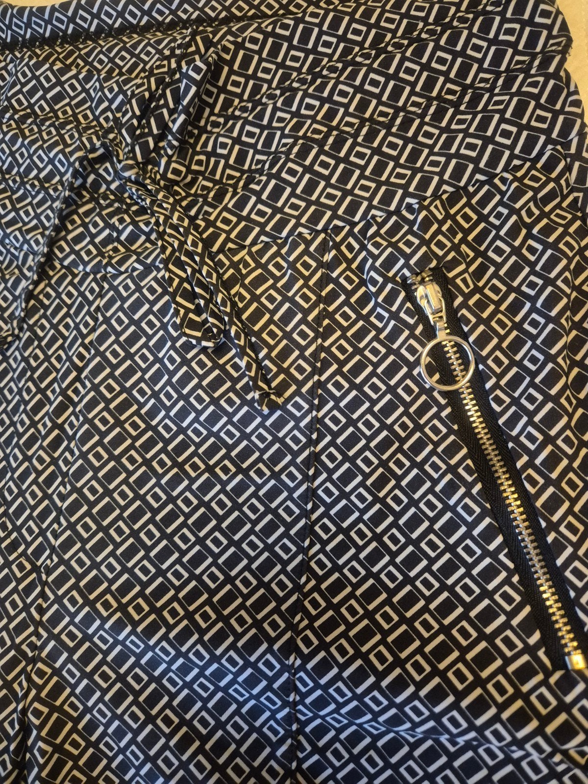 zoso travel broek zwart/wit xs 36, Verzenden, Zwart, Zo goed als nieuw, Maat 34 (XS) of kleiner