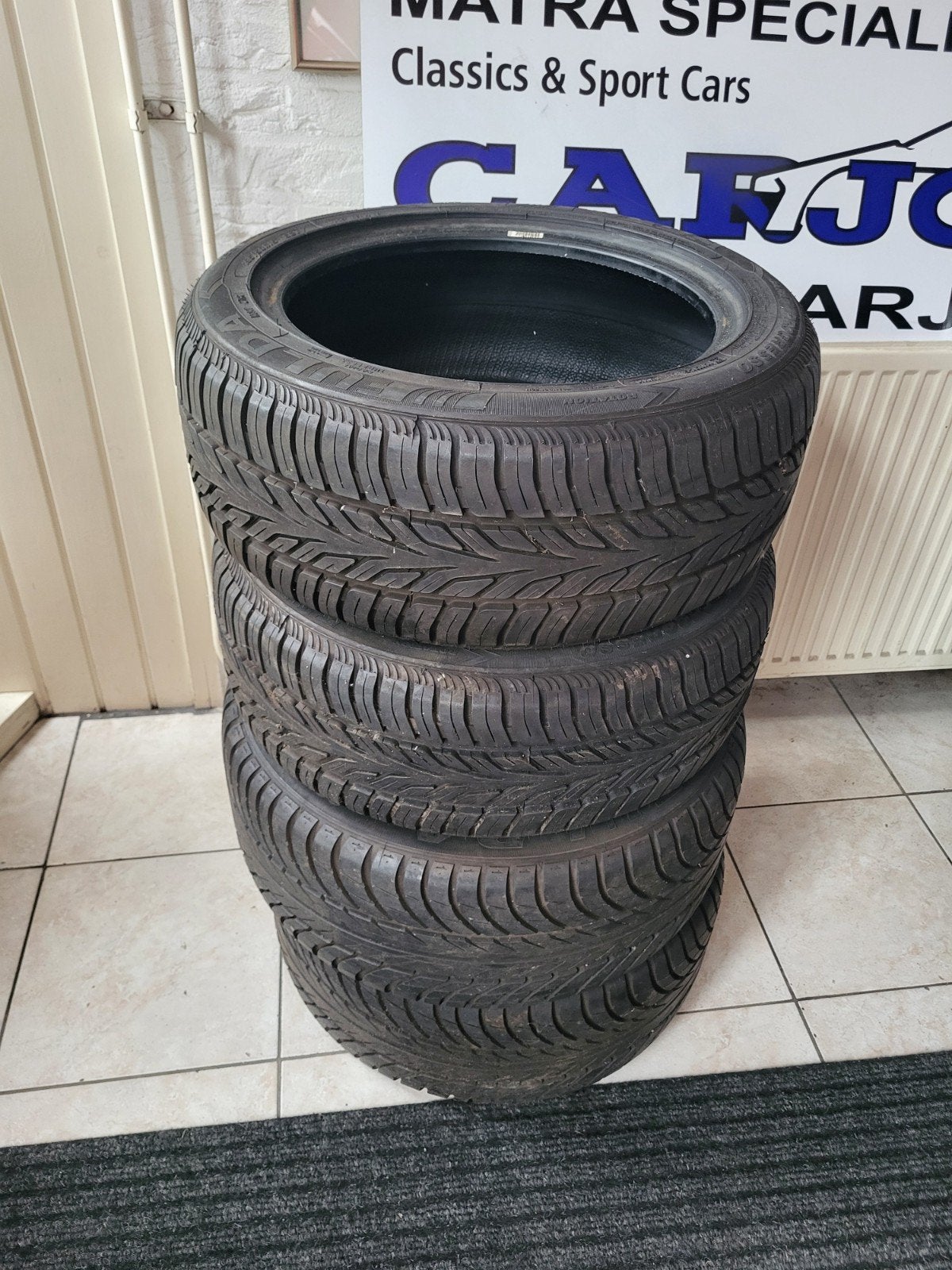Gotti 15 inch bandenset voor Murena en Alpine, Auto-onderdelen, Banden en Velgen, Ophalen, Gebruikt, 15 inch, Band(en)