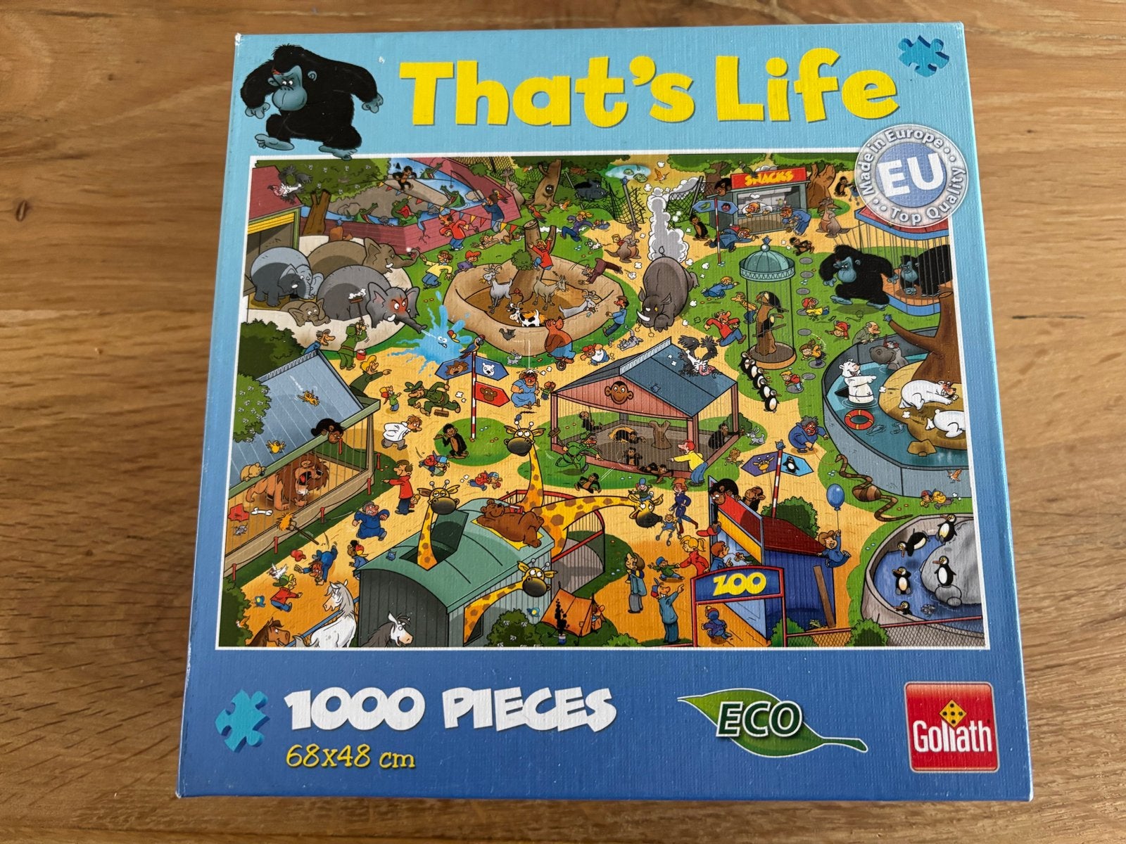 Goliath That's Life Zoo Puzzel 1000 Stukjes, Ophalen, Zo goed als nieuw