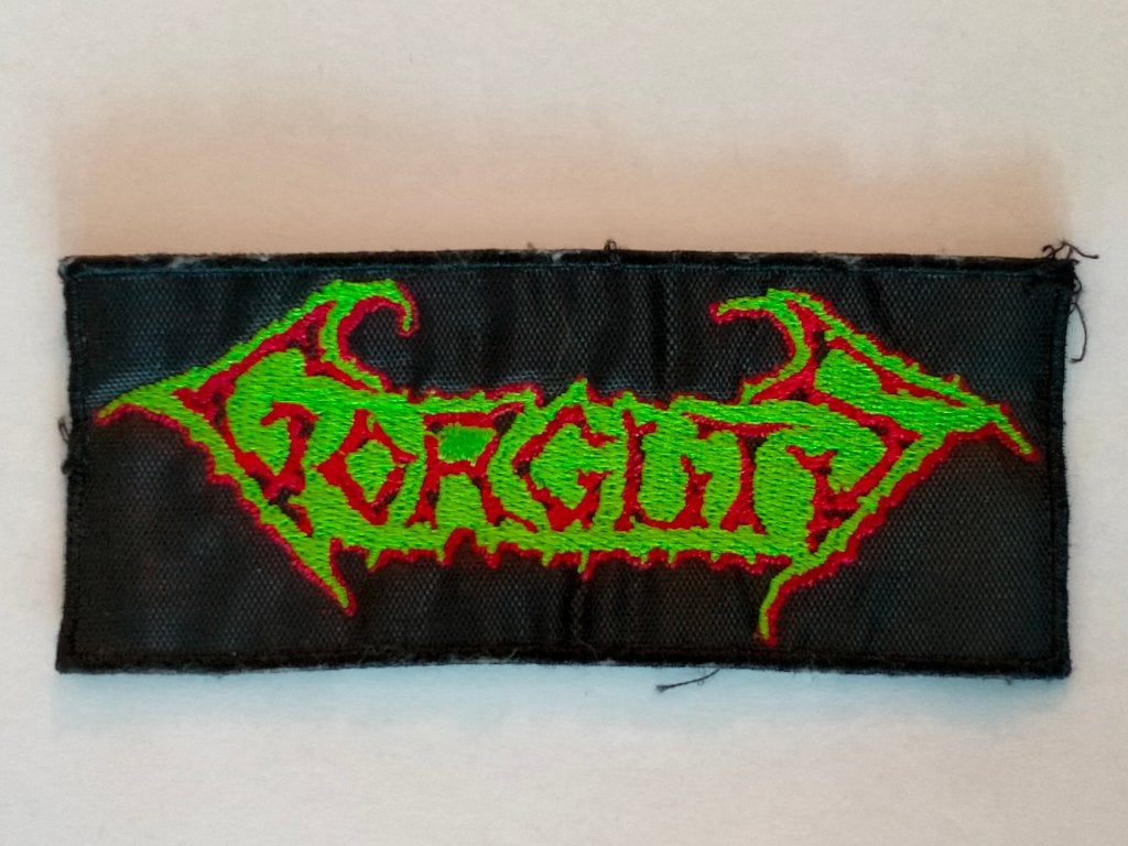 Gorguts metal hardrock rock logo patch kleding embleem, Ophalen of Verzenden, Gebruikt, Kleding