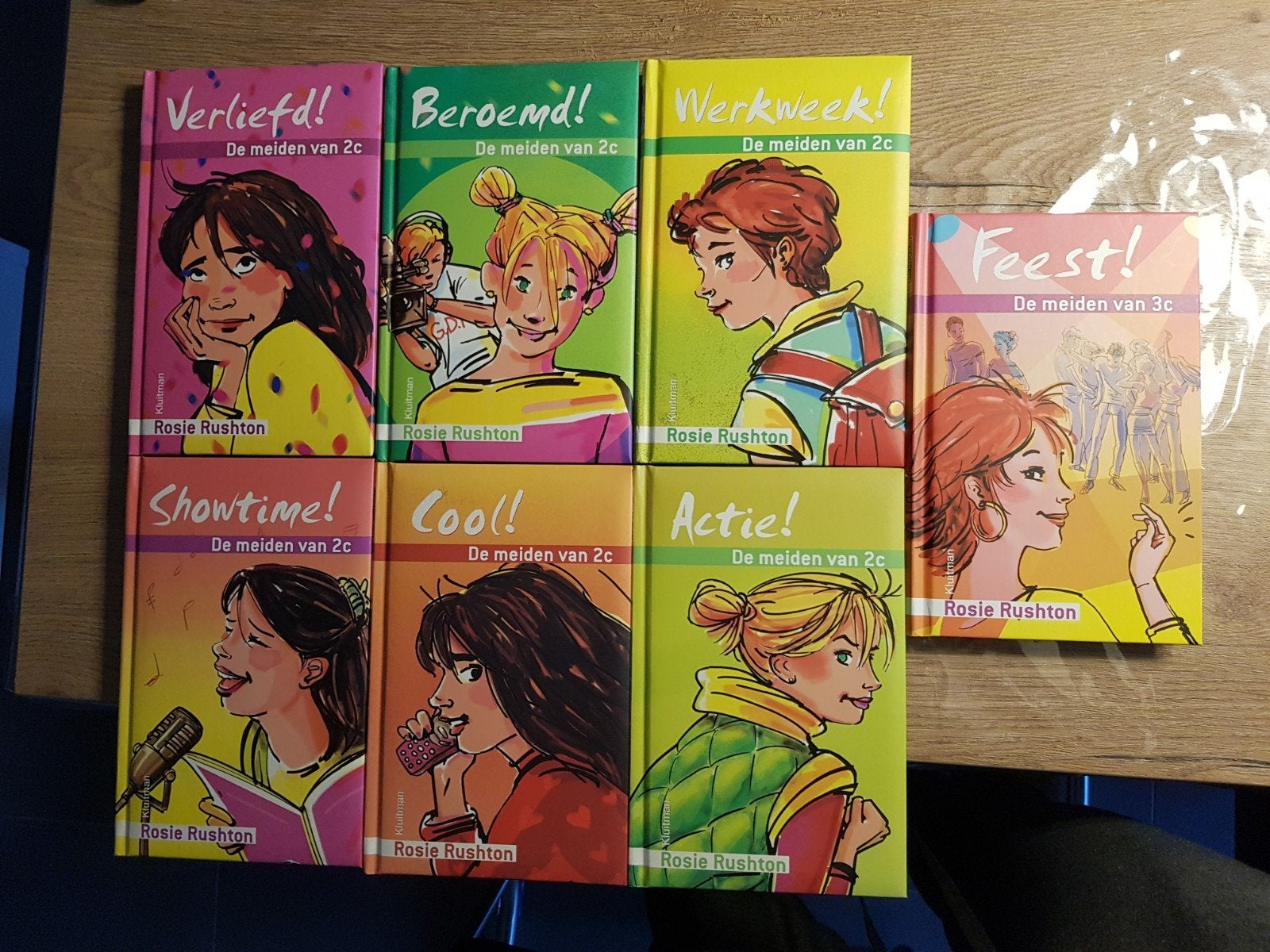 Boeken De meiden van 2C en 3C - de complete serie, Boeken, Ophalen of Verzenden, Zo goed als nieuw, Rosie Rushton, Fictie