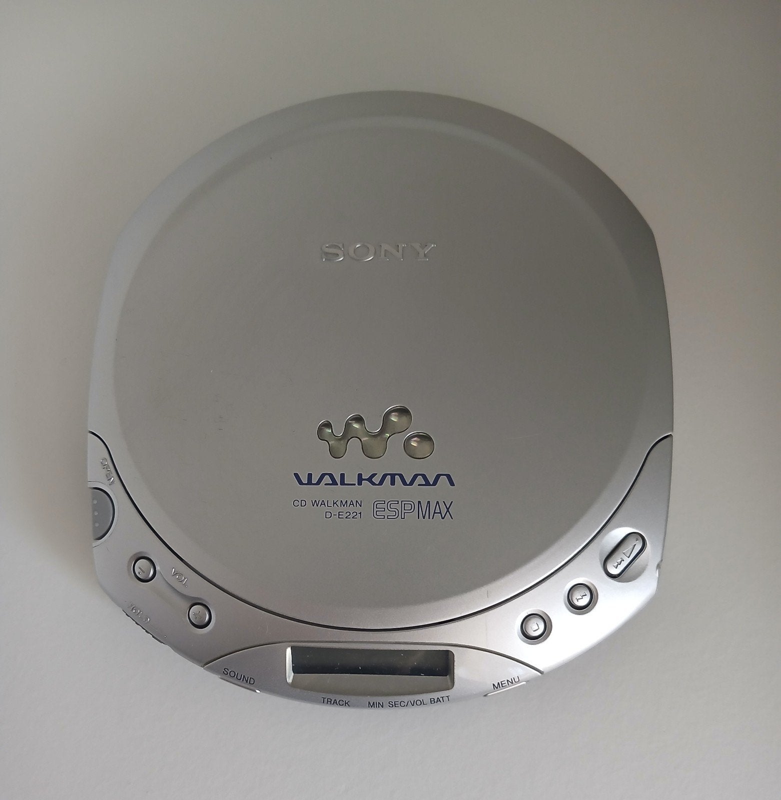 Sony Discman D-E221 Shockproof | Niet Werkend, Audio, Tv en Foto, Ophalen of Verzenden, Discman