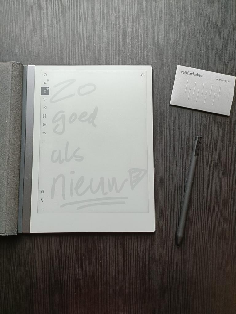 Remarkable 2 - in prachtige staat!, Computers en Software, Tekentablets, Verzenden, Zo goed als nieuw, Draadloos, Remarkable II