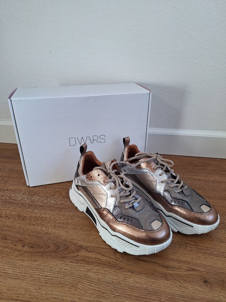 DWRS / Dwars sneakers bronskleurig 41, DWRS, Ophalen of Verzenden, Sneakers of Gympen, Zo goed als nieuw