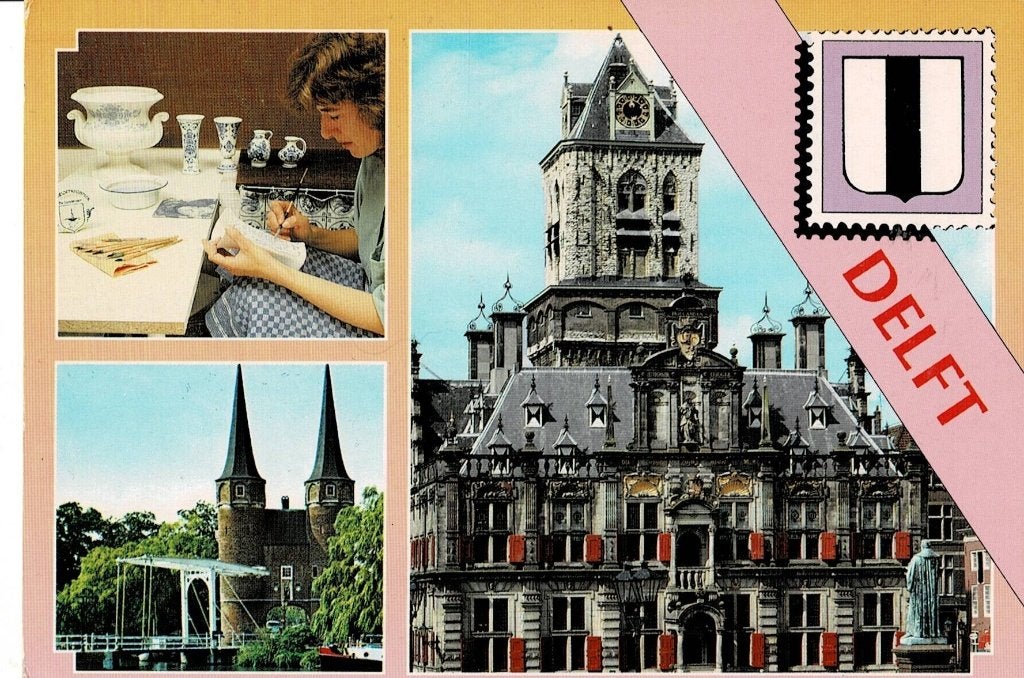 Delft, Ophalen of Verzenden, 1980 tot heden, Gelopen, Zuid-Holland