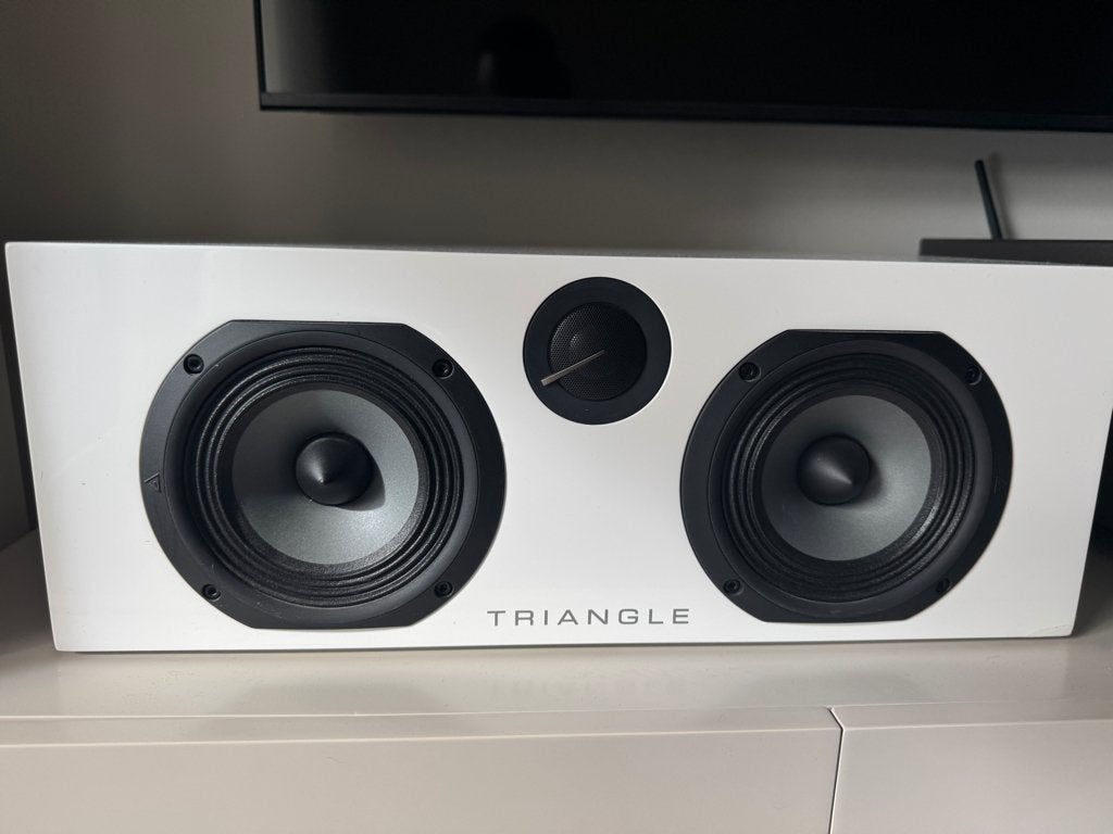 Triangle Borea BRC1 Center Speaker (Mat Wit), Overige merken, Gebruikt, Ophalen of Verzenden, 60 tot 120 watt