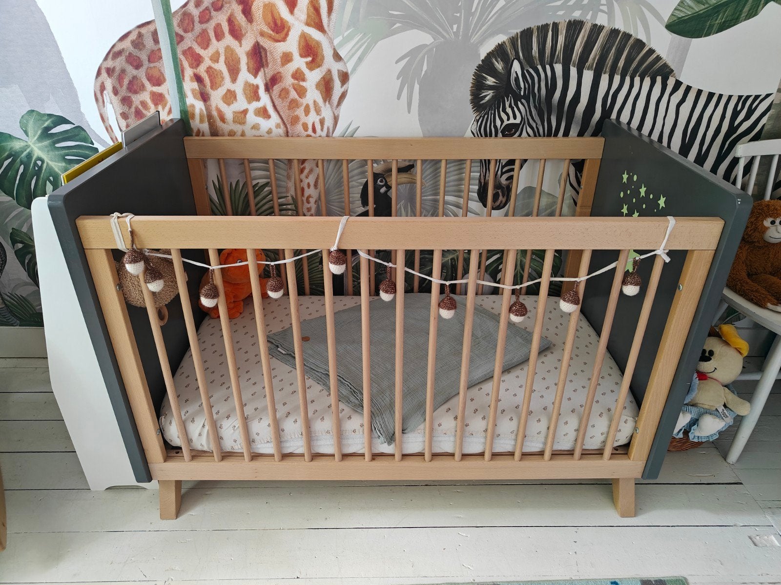 Bopita ledikant met dik matras, Kinderen en Baby's, Kinderkamer | Bedden, Gebruikt, 70 tot 85 cm, 140 tot 160 cm, Ophalen
