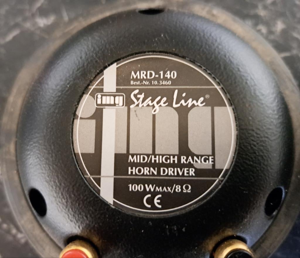 Monacor/ Stageline MRD-140 mid/hoog drivers, Audio, Tv en Foto, Luidsprekers, Ophalen of Verzenden