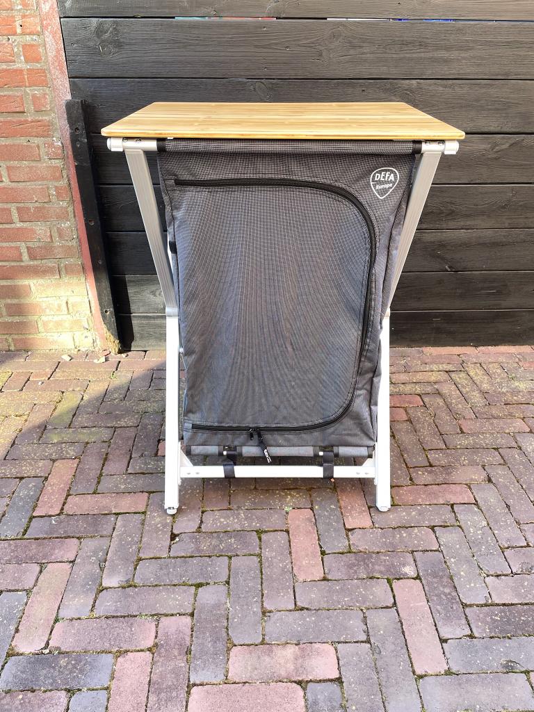 Defa Bamboe Campingkast, Caravans en Kamperen, Kampeermeubelen, Ophalen, Zo goed als nieuw, Campingkast