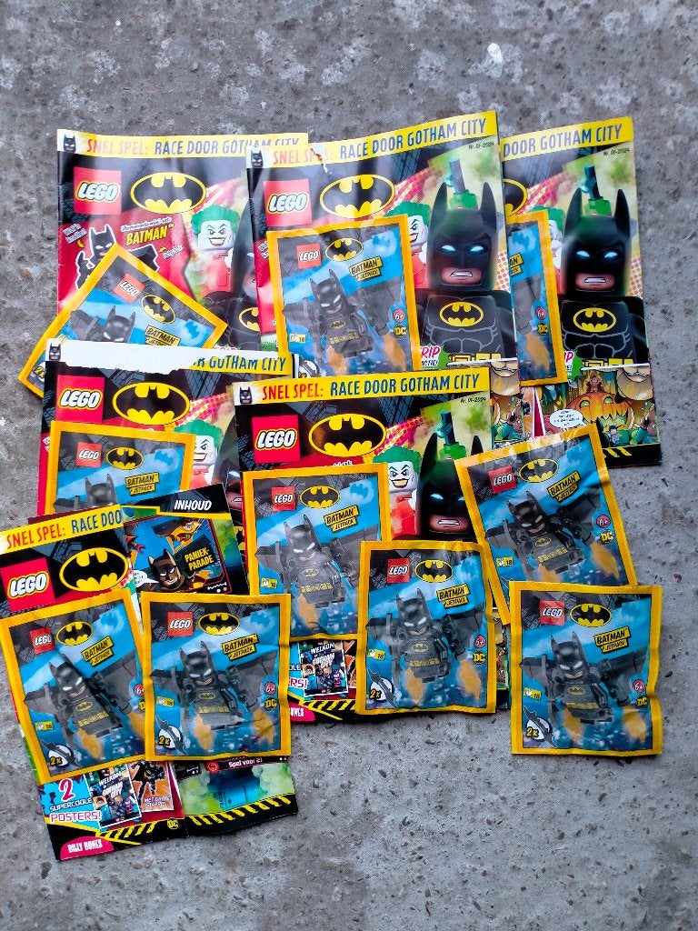 Lego Batman + Jetpack DC poppetje figuurtje setje 10 stuks, Ophalen of Verzenden, Zo goed als nieuw