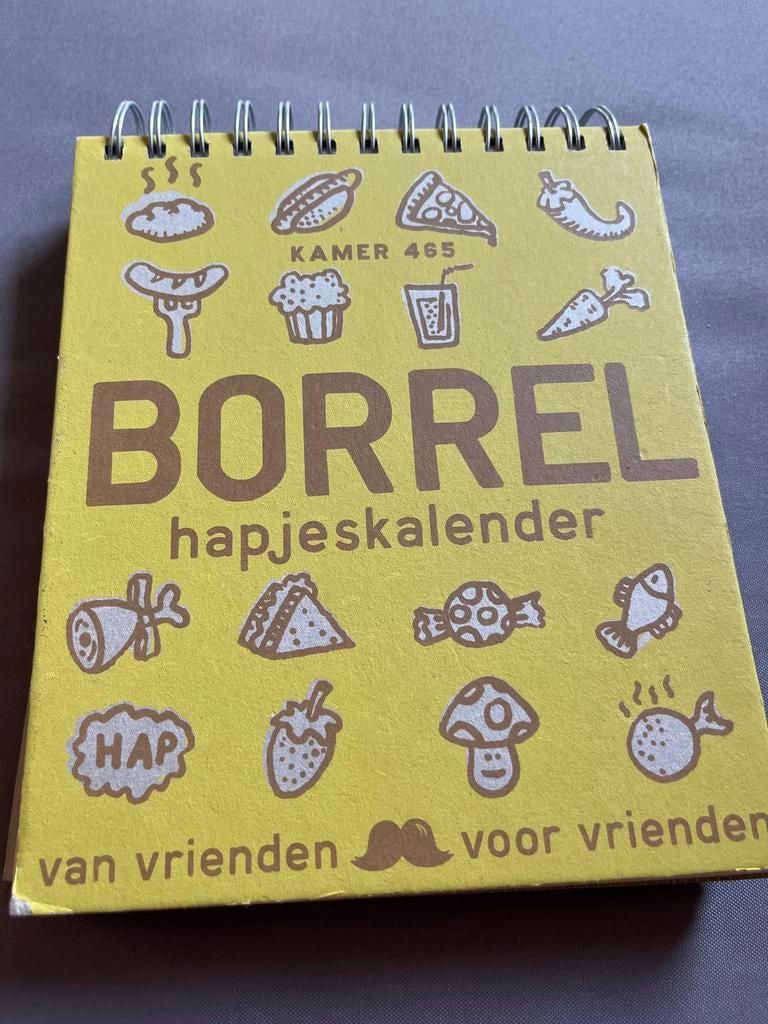 Borrel hapjeskalender - 366 recepten voor elk feestje, Ophalen of Verzenden, Zo goed als nieuw, Overige gebieden, Tapas, Hapjes en Dim Sum