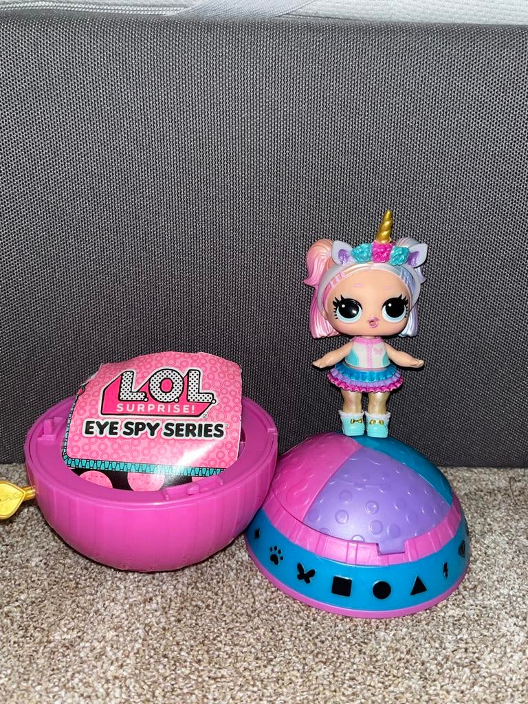 L.O.L. Surprise! Eye Spy Series Eenhoorn Pop, Ophalen of Verzenden, Zo goed als nieuw, Overige typen