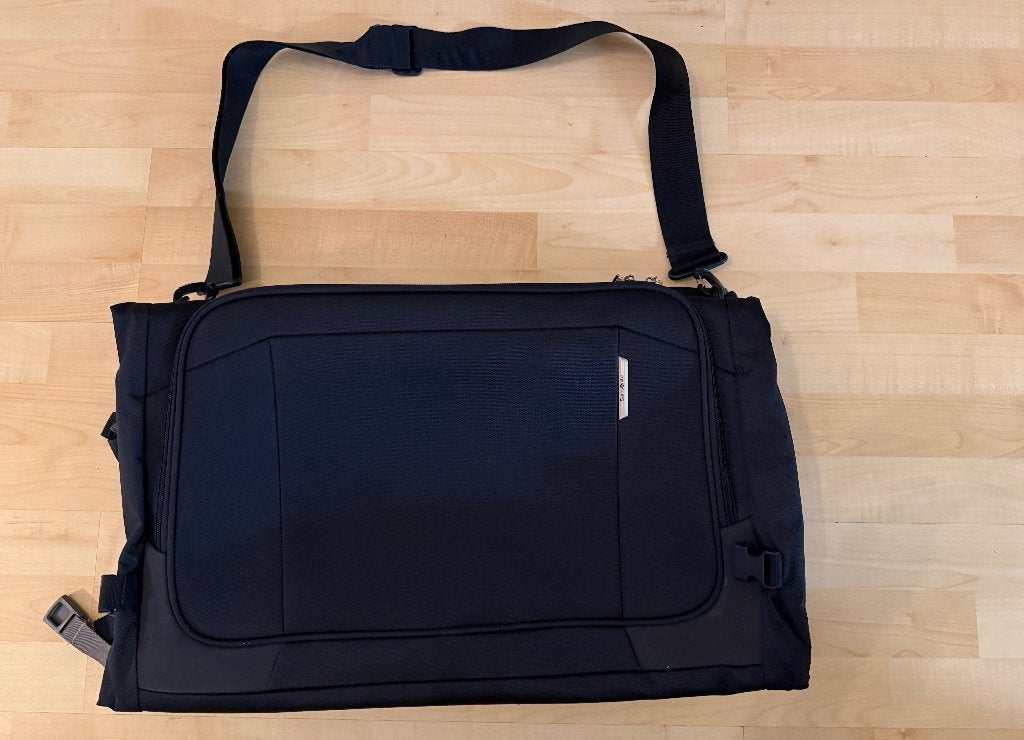 Samsonite Respark Kledingtas Blauw - Perfect voor Reizen, 20 tot 30 cm, Blauw, Ophalen of Verzenden, Zo goed als nieuw