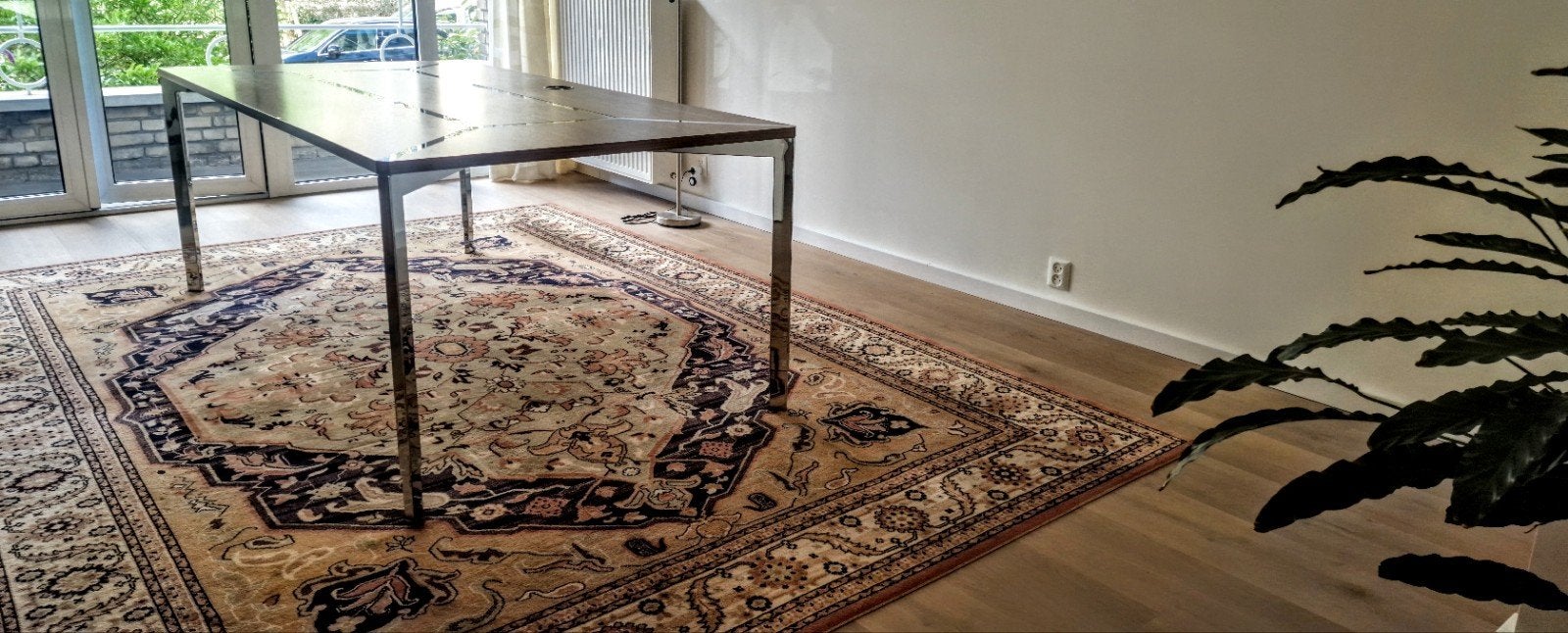 IN PRIJS VERLAAGD - prachtige designtafel, 100 tot 150 cm, Design, 200 cm of meer, Zo goed als nieuw