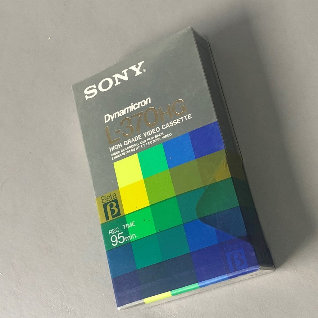 Sony betamax high grade band L-370HG nieuw in folie, Alle leeftijden, Overige genres, Betamax, Ophalen of Verzenden