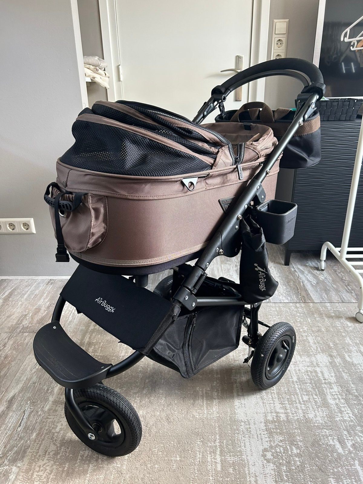 Airbuggy dome, incl alle accessoires, Dieren en Toebehoren, Honden-accessoires, Overige merken, Ophalen of Verzenden, Zo goed als nieuw