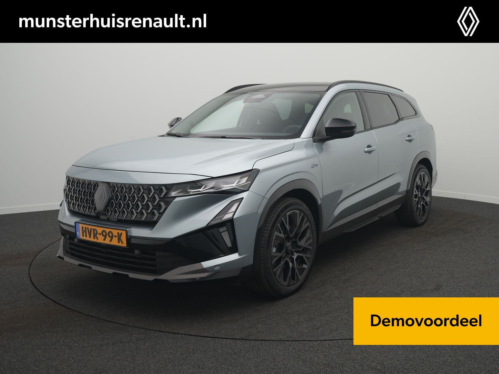 Renault Espace E-Tech full hybrid 200 esprit Alpine 5p. - De, Gebruikt, 1199 cc, Leder en Stof, 68 pk