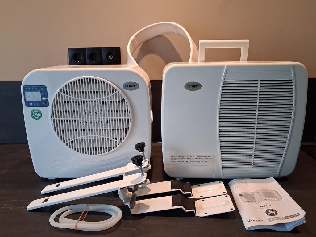 Tk: Eurom ac2401 split airco, Caravans en Kamperen, Caravan accessoires, Ophalen of Verzenden